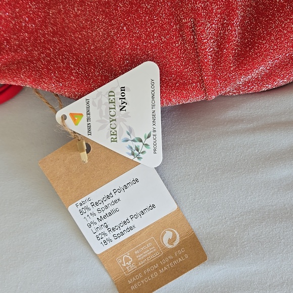 Sparkling Red Women's One-Piece Swim Wear *limited Edition*   / swimsuit - Picture 7 of 9